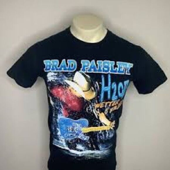 BRAD PAISLEY S H2O Frozen Over Tour Tee - Picture 5 of 10